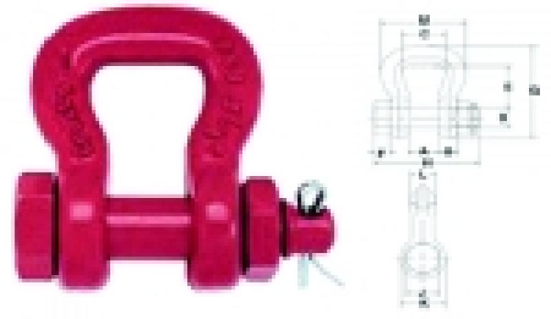 Bolt Type Sling Shackle